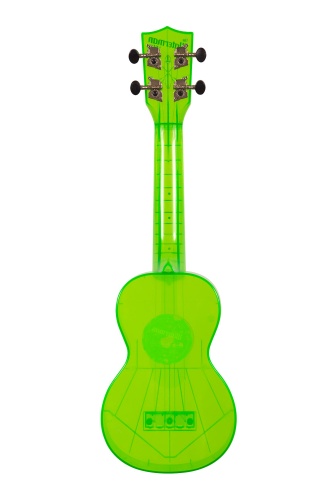 WATERMAN by KALA KA-SWF-GN Waterman Fluorescent Green, Soprano Ukulele фото 4